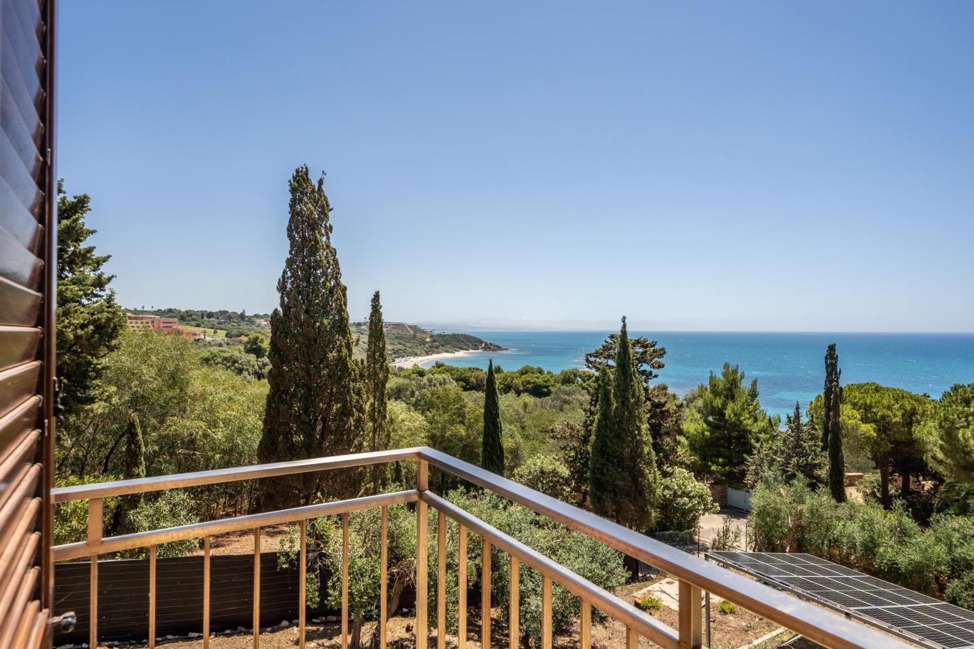 Villa Rosa Sul Mare Шакка Экстерьер фото