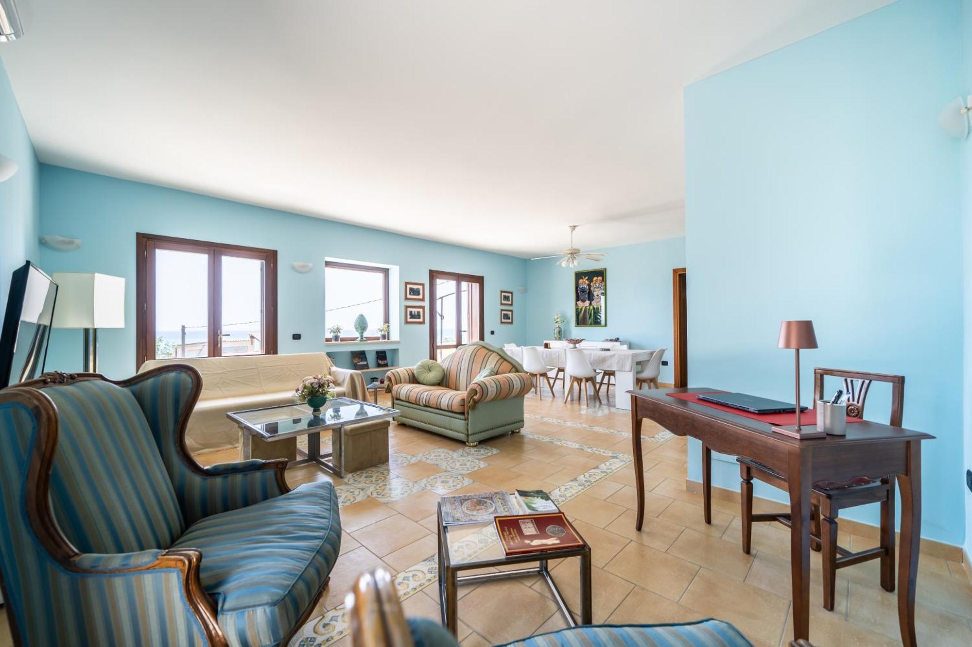 Villa Rosa Sul Mare Шакка Экстерьер фото
