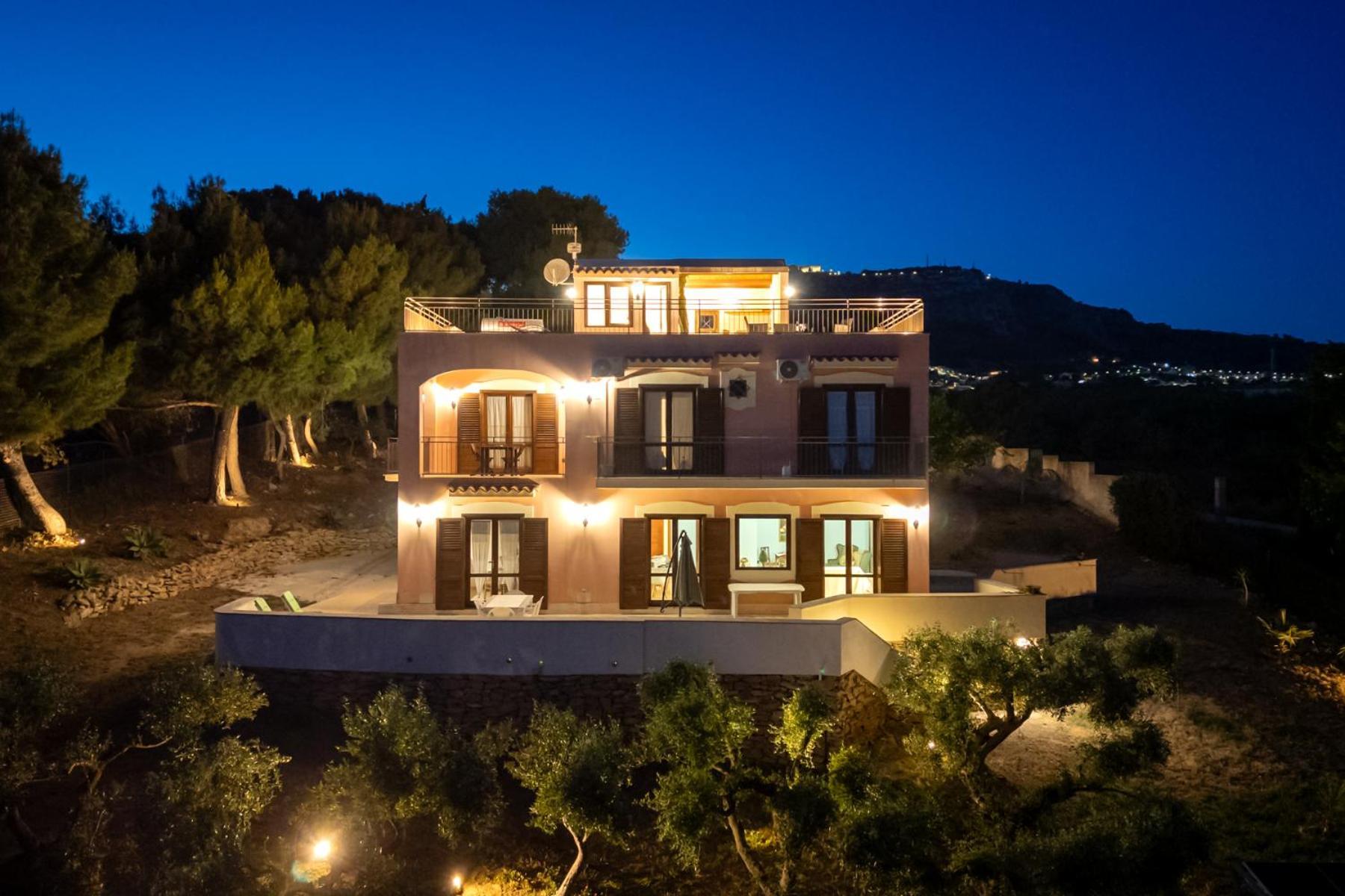 Villa Rosa Sul Mare Шакка Экстерьер фото